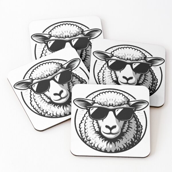 Item preview, Cool Sheep designed and sold by DrawingDoodler.