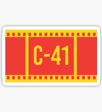 C-41 Filmverarbeitung Sticker