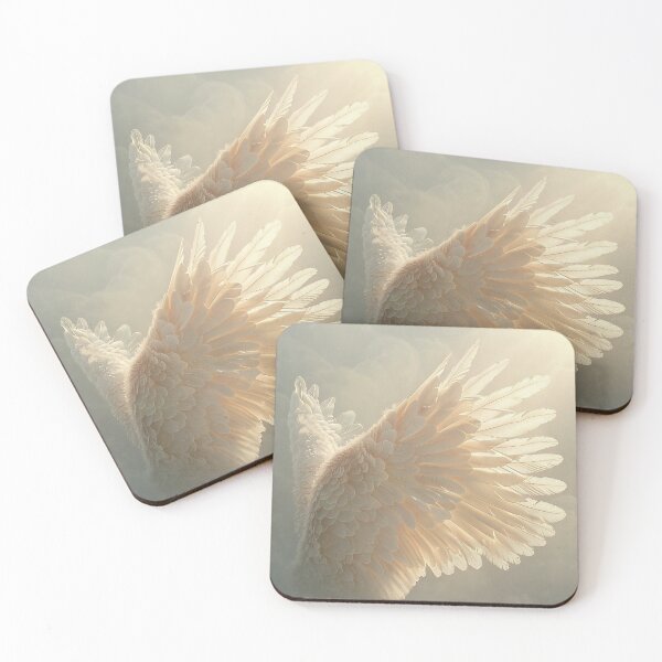 Item preview, Sunlit studio quality angel wings print designed and sold by dcrc.