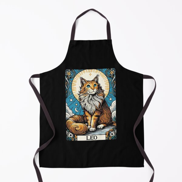 Item preview, Cat Tarot Card Leo designed and sold by Ikibrai.
