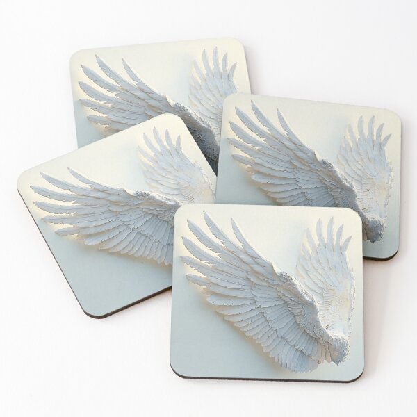Item preview, sunlit studio quality angel wings print designed and sold by dcrc.
