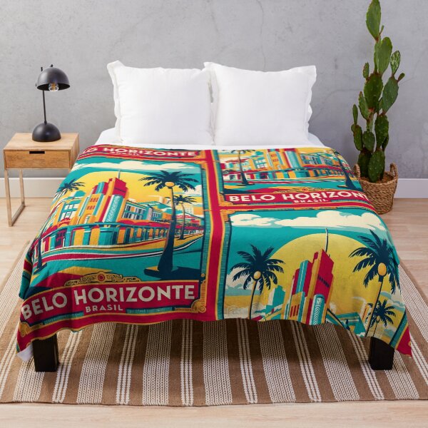 Item preview, Belo Horizonte Brasil Vintage Travel Tourism designed and sold by TravelersGems.