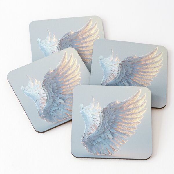 Item preview, sunlit studio quality angel wings print designed and sold by dcrc.