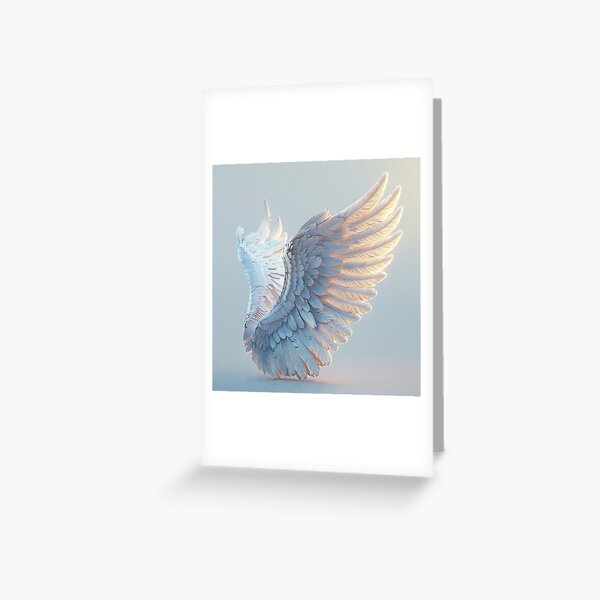 Item preview, sunlit studio quality angel wings print designed and sold by dcrc.