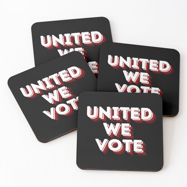 Item preview, United We Vote – Stand Together for Democracy designed and sold by Taans-Creation.
