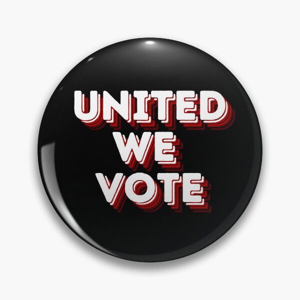 Item preview, United We Vote – Stand Together for Democracy designed and sold by Taans-Creation.