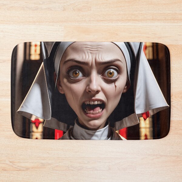 Item preview, Scary Demonic Nun From Hell designed and sold by TheArtOfPat.