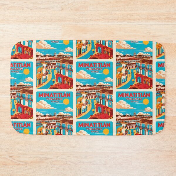 Item preview, Minatitlan Veracruz Mexico Vintage Travel Tourism  designed and sold by TravelersGems.