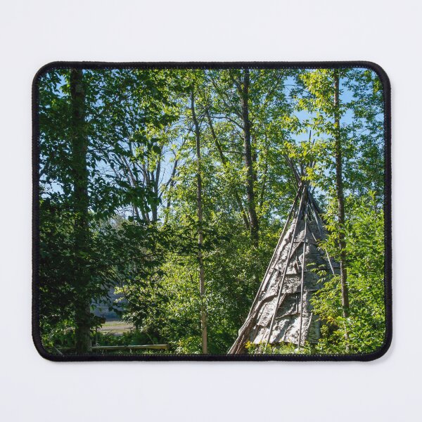 Item preview, Anishinaabe Wigwam Nestled in a Forest, Ontario designed and sold by jrtwynam.