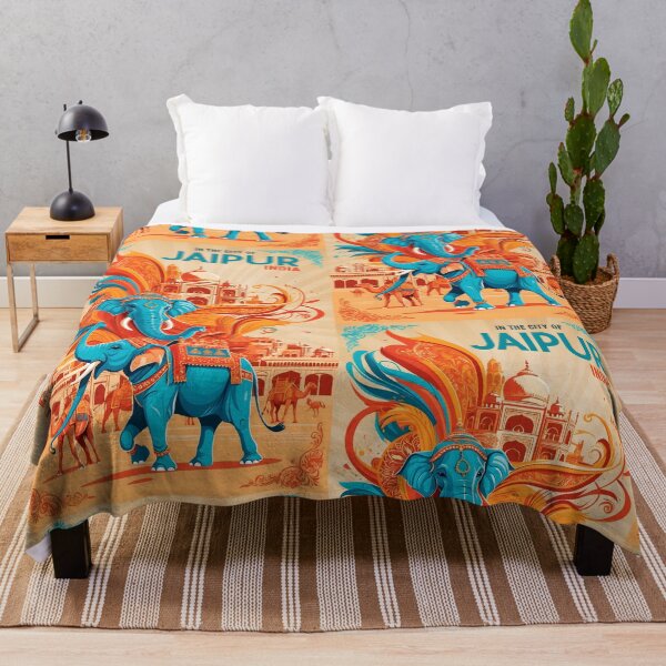 Item preview, Jaipur India Vintage Travel Tourism  designed and sold by TravelersGems.