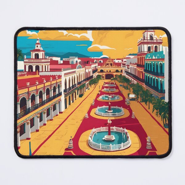 Item preview, Ticul Yucatan Mexico Vintage Travel Tourism designed and sold by TravelersGems.