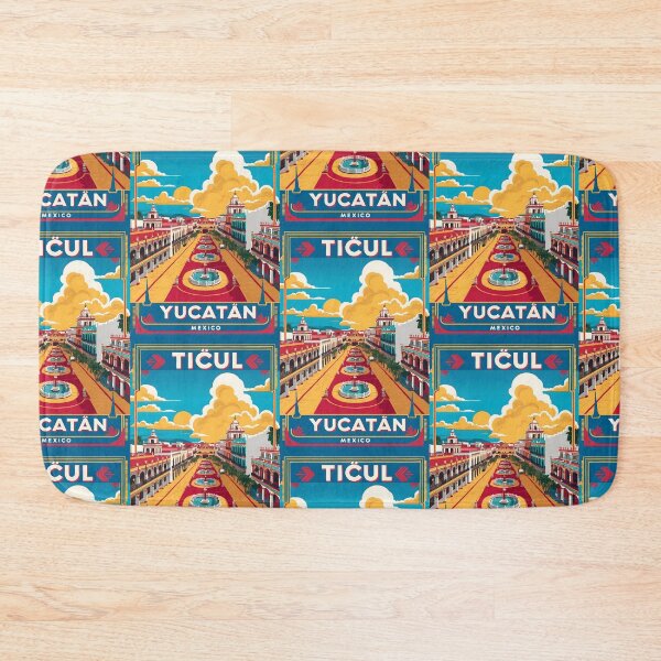 Item preview, Ticul Yucatan Mexico Vintage Travel Tourism  designed and sold by TravelersGems.