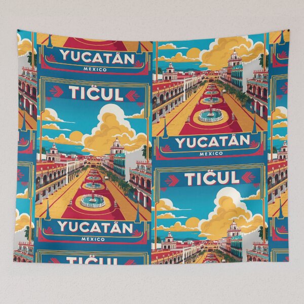 Item preview, Ticul Yucatán México Vintage Viajes Turismo  designed and sold by TravelersGems.