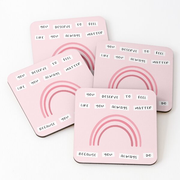 Item preview, You Always Matter - Pink designed and sold by ladybluebottle.