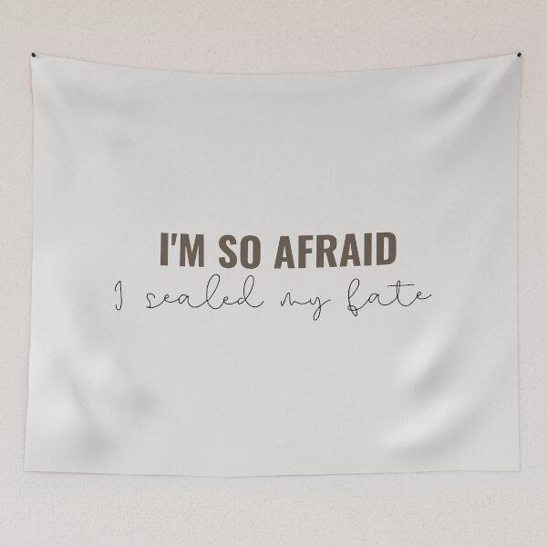 Item preview, Im so afraid I sealed my fate - Taylor Swift designed and sold by bombalurina.