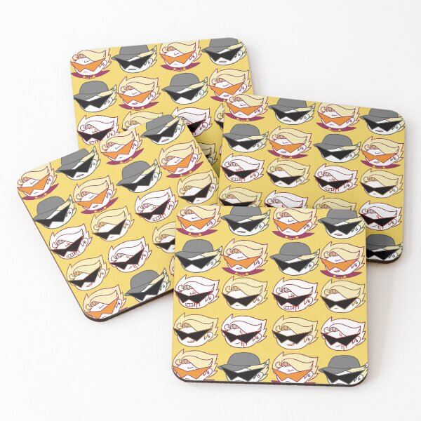 Item preview, homestuck-dirk strider fabric series-Cute dirks head designed and sold by ultkitty.