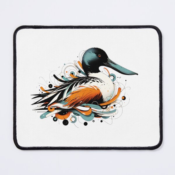 Item preview, Abstract Northern Shoveler designed and sold by TheAnimalZ00.