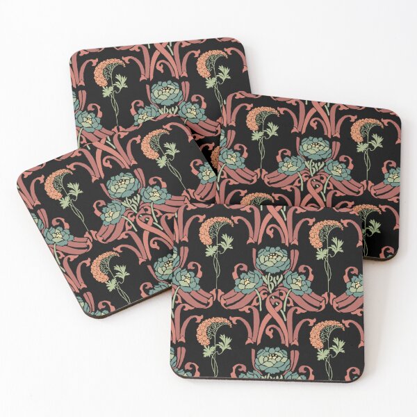 Item preview, Vintage Inspired Floral Repeating Pattern designed and sold by fiatluxillust.