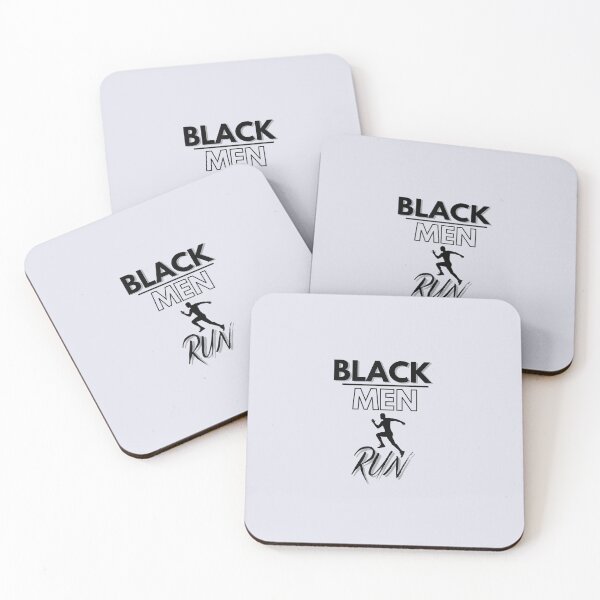 Item preview, "Black Men Run - Empowerment and Fitness Design" designed and sold by 3liegy.