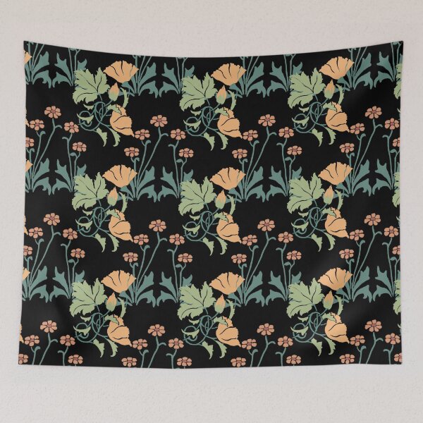 Item preview, Vintage Inspired Floral Repeating Pattern designed and sold by fiatluxillust.
