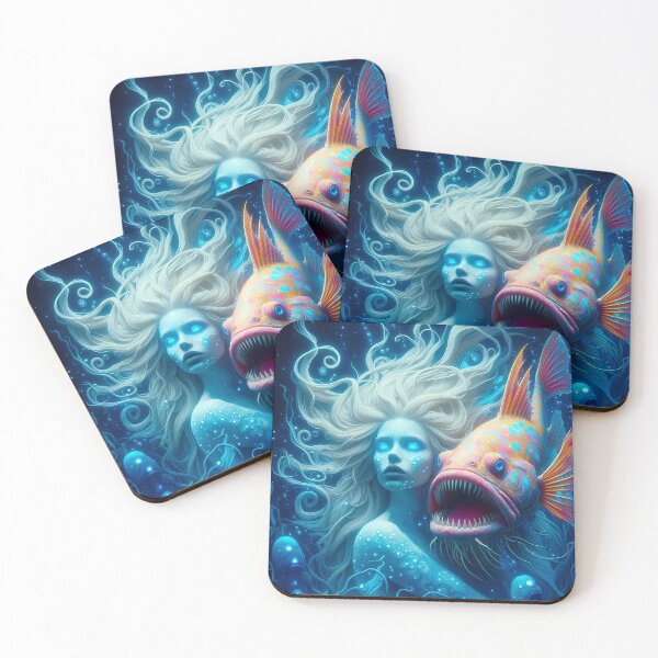 Item preview, Woman underwater with fish designed and sold by MireaM.