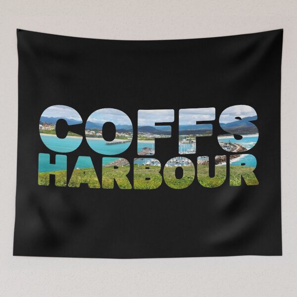 Item preview, COFFS HARBOUR - New South Wales Australia Town View designed and sold by Adam Gormley.