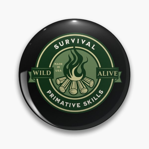 Item preview, Bushcraft Primitive Living Survival Nature designed and sold by CattlettArt.