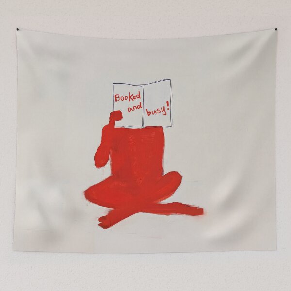 Item preview, Booked and busy! designed and sold by YifeiFang.