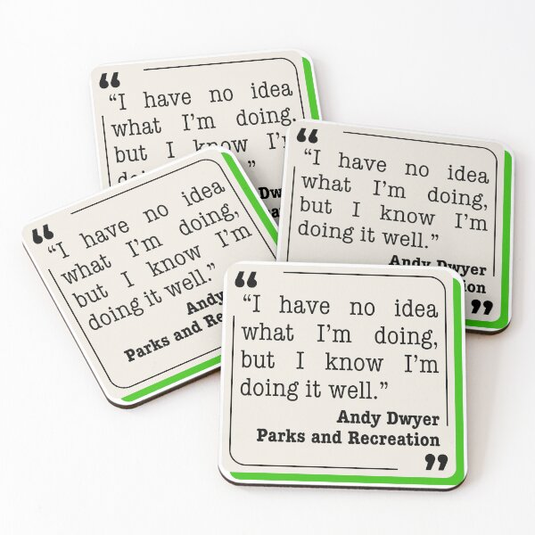 Item preview, Parks and Recreation Quote (Andy Dwyer) designed and sold by tmachtan.