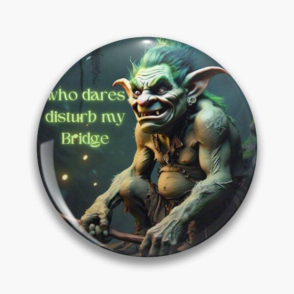 Item preview, Troll Who Dares designed and sold by Highhocreations.