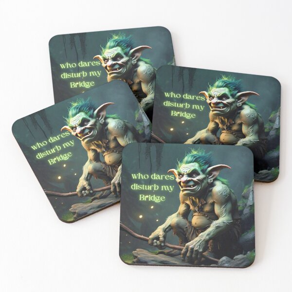 Item preview, Troll Who Dares designed and sold by Highhocreations.