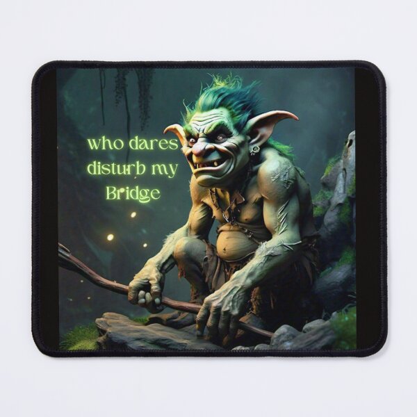 Item preview, Troll Who Dares designed and sold by Highhocreations.
