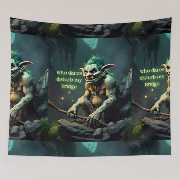 Item preview, Troll Who Dares designed and sold by Highhocreations.
