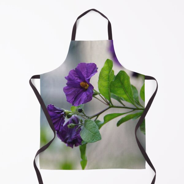 Item preview, Solanum Rantonnetii With Garden Background designed and sold by taiche.