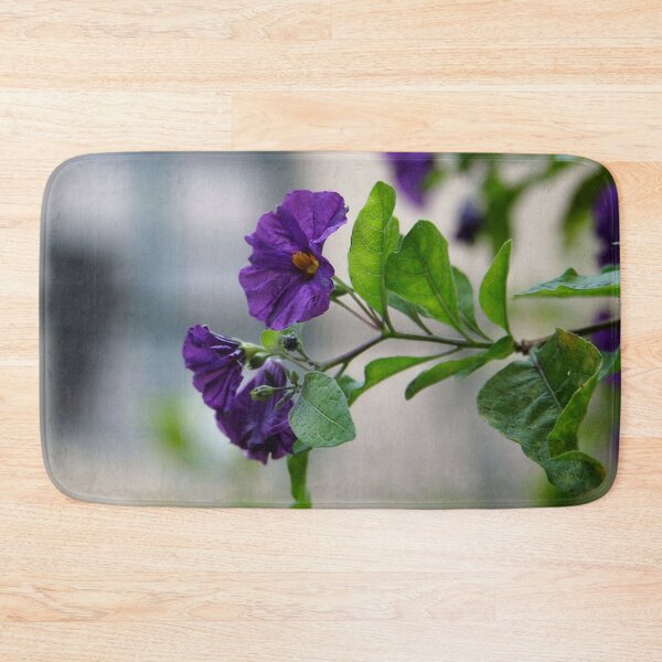 Item preview, Solanum Rantonnetii With Garden Background designed and sold by taiche.