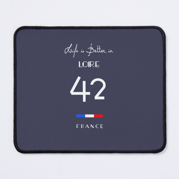 Item preview, Life is better in LOIRE Number 42 Forez Rhône France designed and sold by frenchsalsa.
