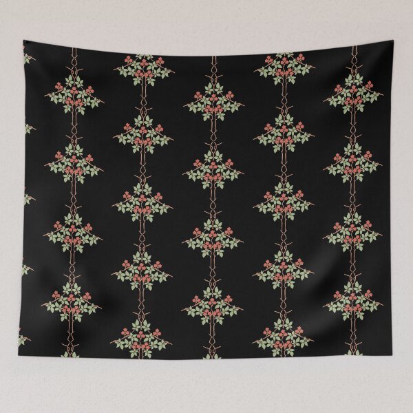Item preview, Individual Vintage Inspired Floral Repeating Pattern designed and sold by fiatluxillust.