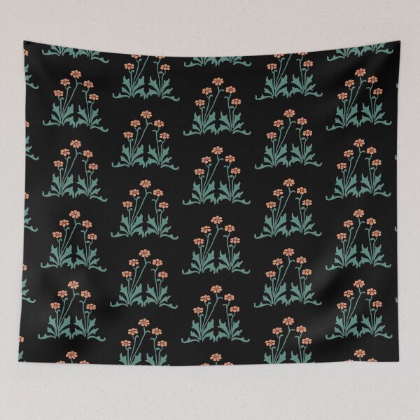 Item preview, Individual Vintage Inspired Floral Repeating Pattern designed and sold by fiatluxillust.