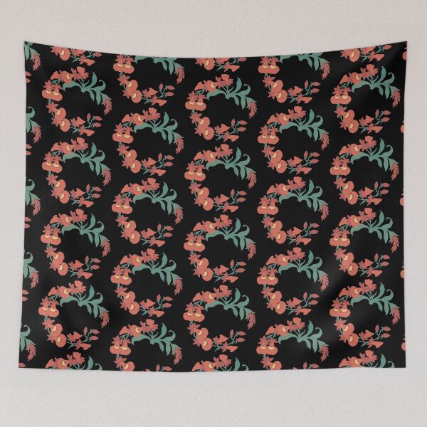 Item preview, Individual Vintage Inspired Floral Repeating Pattern designed and sold by fiatluxillust.