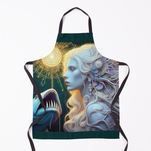 Item preview, Albino woman and fish designed and sold by MireaM.
