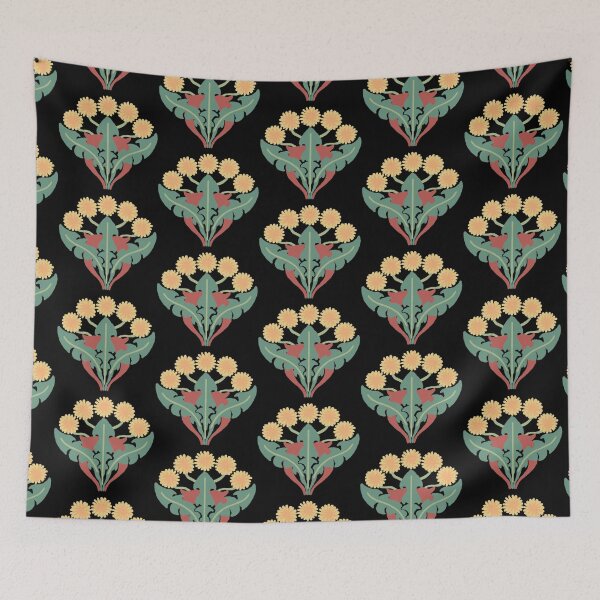 Item preview, Individual Vintage Inspired Floral Repeating Pattern designed and sold by fiatluxillust.
