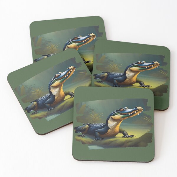 Item preview, Jacaré-açu, the largest and most feared alligator in the Amazon designed and sold by DebriArte.
