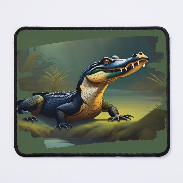 Item preview, Jacaré-açu, the largest and most feared alligator in the Amazon designed and sold by DebriArte.