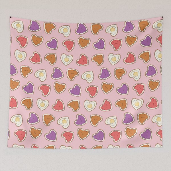 Item preview, Breakfast Time Seamless Surface Pattern in Pink designed and sold by spicymangoco.