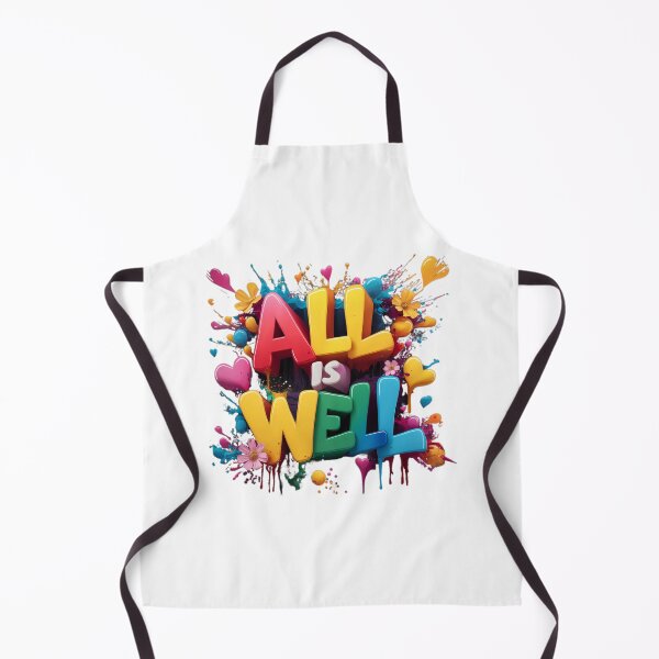 Item preview, All is well colourful paint design designed and sold by KRStyleClub.