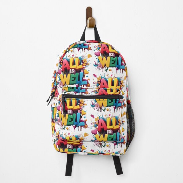 Item preview, All is well colourful paint design  designed and sold by KRStyleClub.