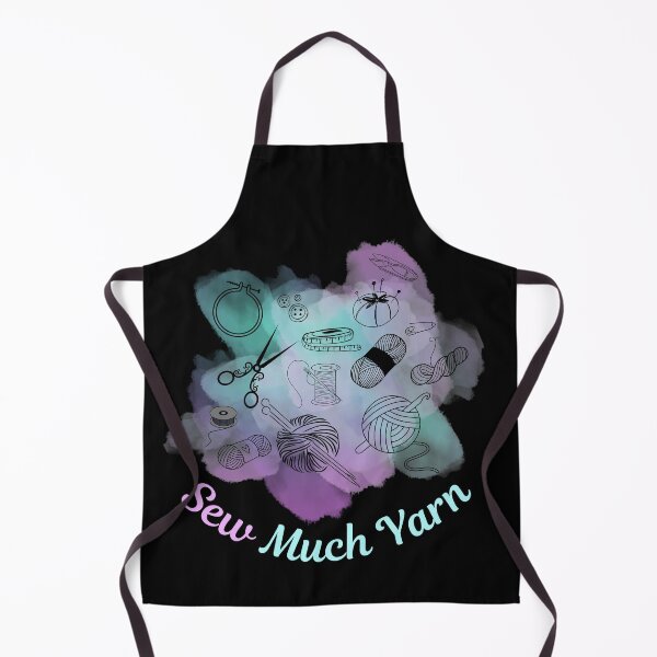 Item preview, Sew Much Yarn Funny Fiber Art Pun designed and sold by DizzyTees98.