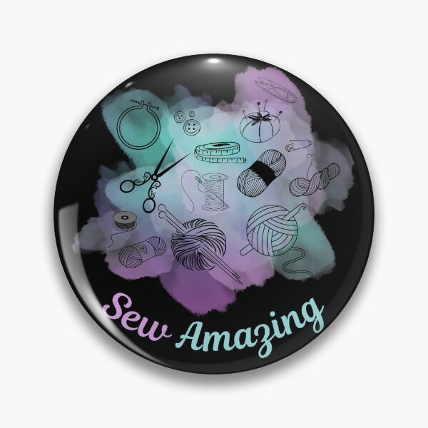 Item preview, Sew Amazing Funny Fiber Art Pun designed and sold by DizzyTees98.