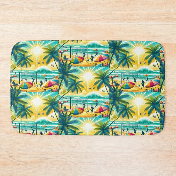 Item preview, Beach Games in Summer designed and sold by AIrtisticPrints.