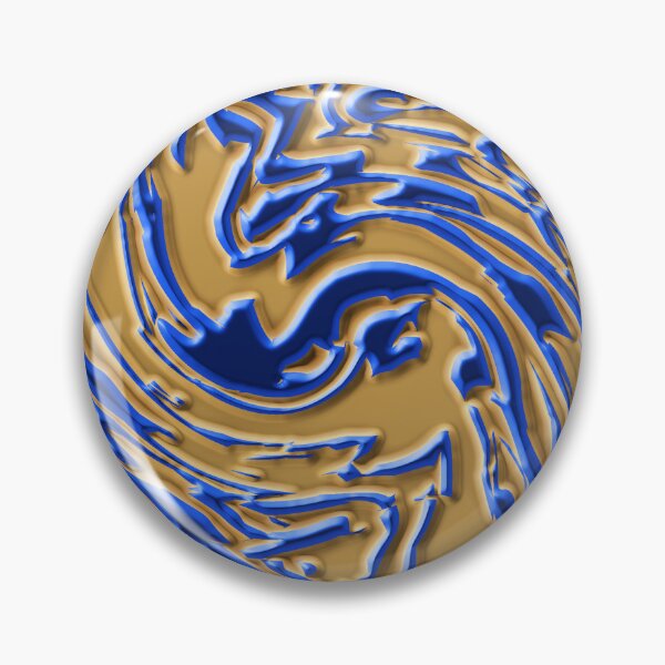 Item preview, Swirled Diagonal Brown and Blue Stripe Pattern designed and sold by TheRulerofEarth.
